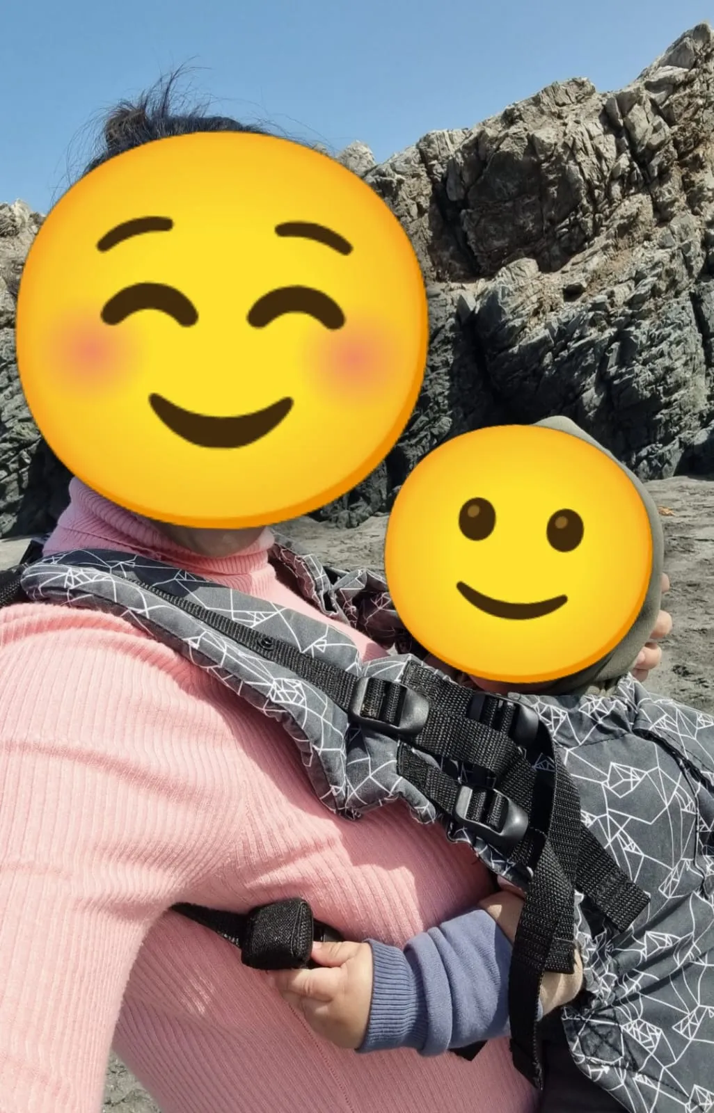 Mochila de porteo ergonómica + Cubre porteo — foto 2