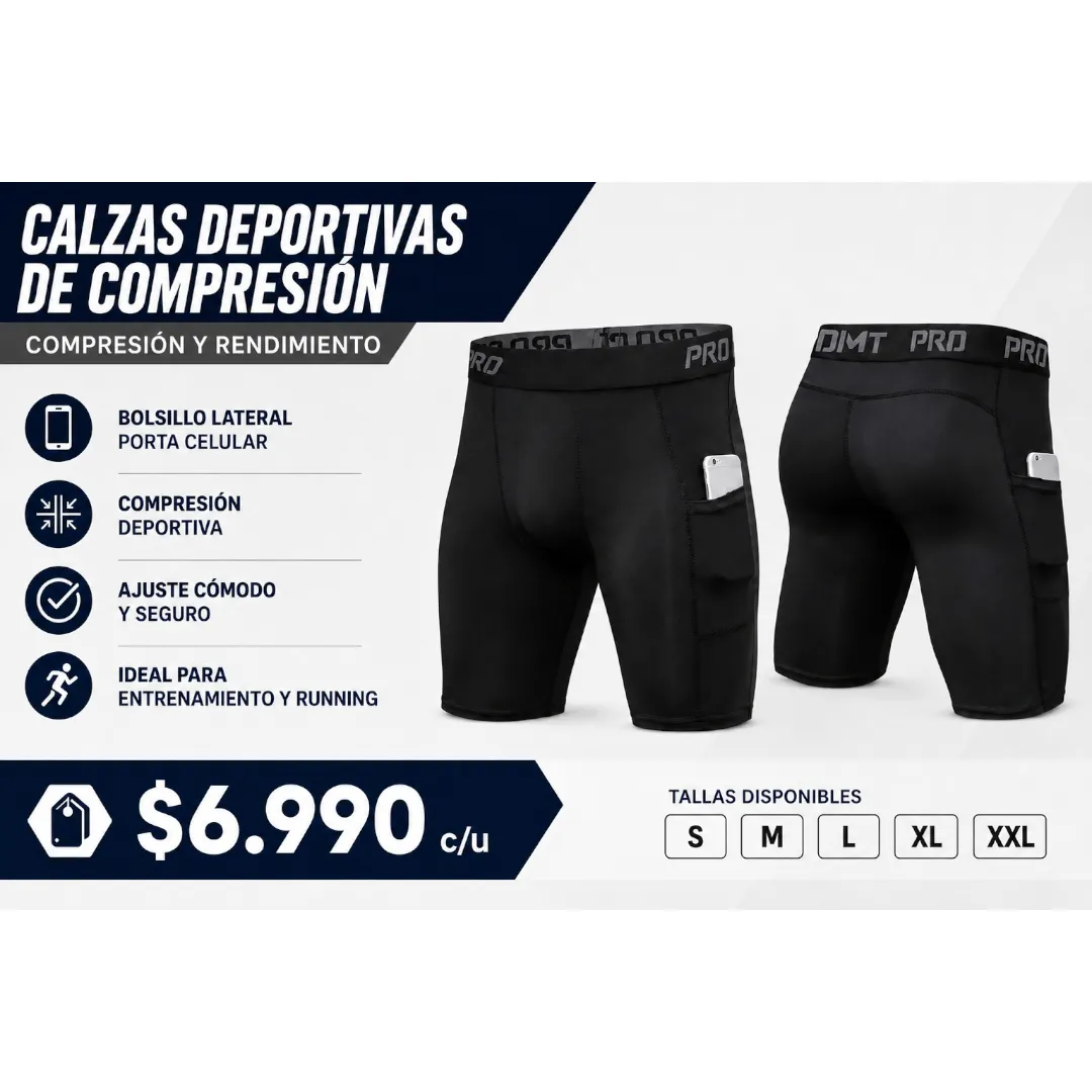 Calzas tipo lycras deportivas de compresión — foto 1